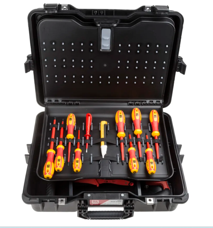 RS PRO 36 Piece Electrician Tool Kit Tool Kit with Case VDE/1000V Approved
