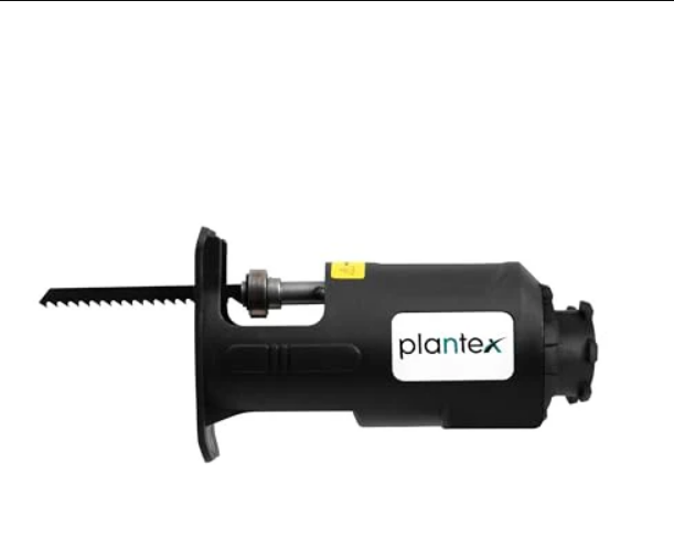 Plantex Curve Saw/12.7mm Cutting Stroke/Variable Speed 0-1600/2700r/min/High-Performance Reciprocating Saw for Wood & Metal Cutting - Black (Mainframe, Battery & Charger Not Included)